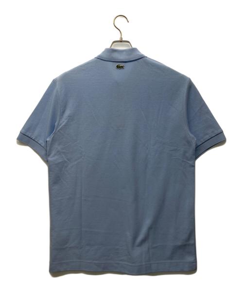 LACOSTE（ラコステ）LACOSTE (ラコステ) ルーズフィットコットンピケポロシャツ ライトブルー サイズ:S 未使用品の古着・服飾アイテム