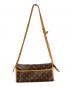 LOUIS VUITTON (ルイ ヴィトン) ショルダーバッグ ブラウン：55000円