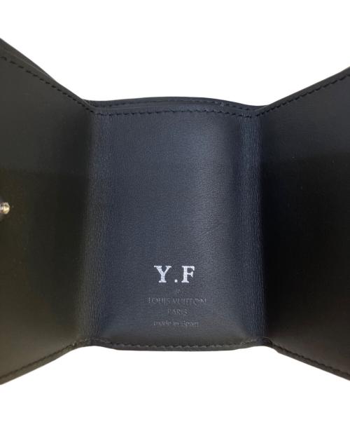 LOUIS VUITTON（ルイ ヴィトン）LOUIS VUITTON (ルイ ヴィトン) 3つ折り財布 ブラック×グレーの古着・服飾アイテム