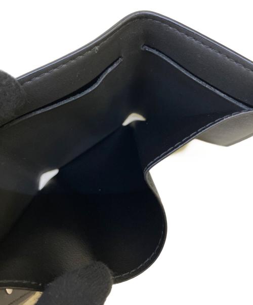 LOUIS VUITTON（ルイ ヴィトン）LOUIS VUITTON (ルイ ヴィトン) 3つ折り財布 ブラック×グレーの古着・服飾アイテム