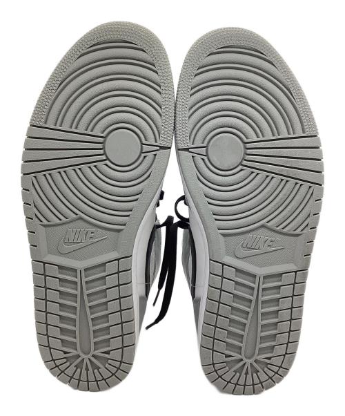 NIKE（ナイキ）NIKE (ナイキ)  Air Jordan 1 Mid（エアジョーダン1ミッド） ホワイト×グレー サイズ:29の古着・服飾アイテム