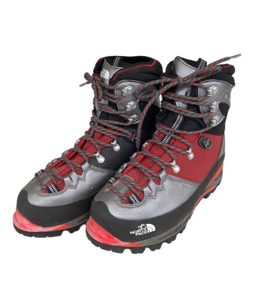 THE NORTH FACE（ザ ノース フェイス）THE NORTH FACE (ザ ノース フェイス) トレッキングブーツ シルバー×レッド サイズ:UK6の古着・服飾アイテム
