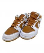 NIKEナイキ）の古着「Dunk Low Dark Curry（ダンクロー）」｜ブラウン×ホワイト