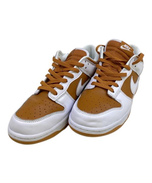 NIKE（ナイキ）NIKE (ナイキ)  Dunk Low Dark Curry（ダンクロー） ブラウン×ホワイト サイズ:27.5の古着・服飾アイテム