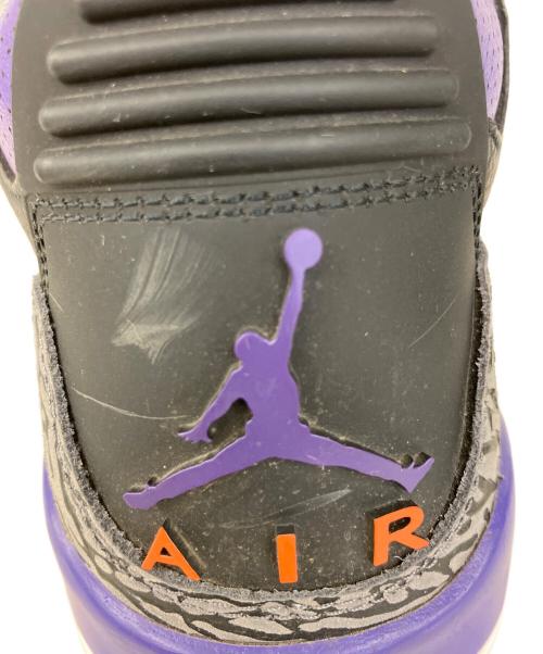 NIKE（ナイキ）NIKE (ナイキ) AIR JORDAN 3 RETRO（エアジョーダン） ブラック×パープル サイズ:US9の古着・服飾アイテム