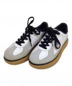 Onitsuka Tigerオニツカタイガー）の古着「スニーカー　 DELECITY」｜ホワイト×グレー