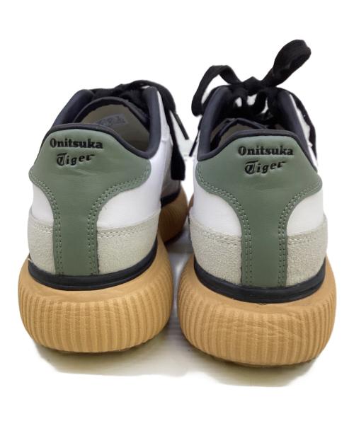 Onitsuka Tiger（オニツカタイガー）Onitsuka Tiger (オニツカタイガー) スニーカー　 DELECITY ホワイト×グレー サイズ:23.5の古着・服飾アイテム