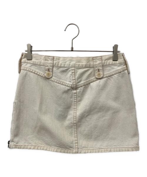 RALPH LAUREN（ラルフローレン）RALPH LAUREN (ラルフローレン) デニムスカート アイボリー サイズ:11の古着・服飾アイテム