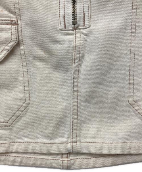 RALPH LAUREN（ラルフローレン）RALPH LAUREN (ラルフローレン) デニムスカート アイボリー サイズ:11の古着・服飾アイテム