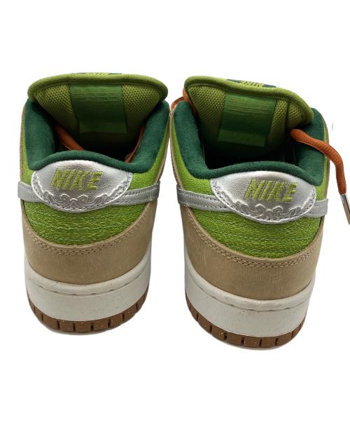 NIKE（ナイキ）NIKE (ナイキ) Nike SB Dunk Low Pro（ダンクロープロ）セサミアンドペア グリーン×ベージュ サイズ:27の古着・服飾アイテム