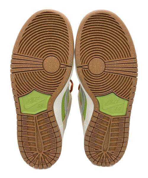 NIKE（ナイキ）NIKE (ナイキ) Nike SB Dunk Low Pro（ダンクロープロ）セサミアンドペア グリーン×ベージュ サイズ:27の古着・服飾アイテム