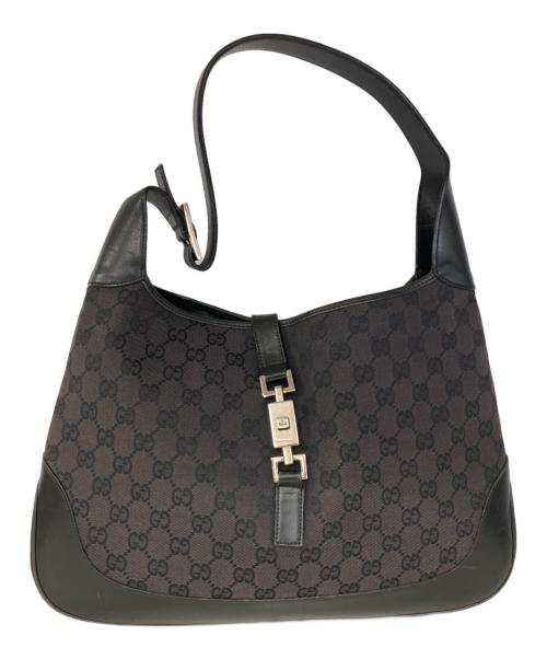 GUCCI（グッチ）GUCCI (グッチ) ワンショルダーバッグ ブラックの古着・服飾アイテム