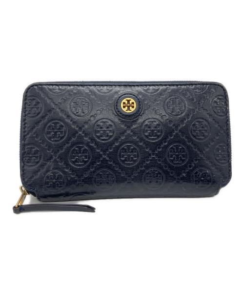 TORY BURCH（トリーバーチ）TORY BURCH (トリーバーチ) 長財布 ネイビーの古着・服飾アイテム