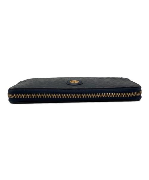 TORY BURCH（トリーバーチ）TORY BURCH (トリーバーチ) 長財布 ネイビーの古着・服飾アイテム