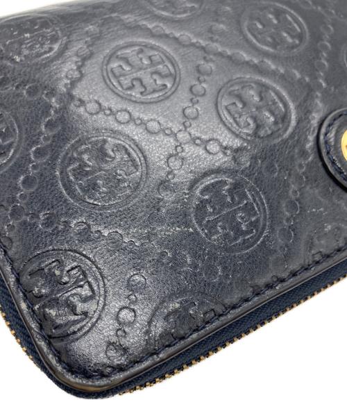 TORY BURCH（トリーバーチ）TORY BURCH (トリーバーチ) 長財布 ネイビーの古着・服飾アイテム