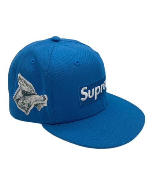 New Era（ニューエラ）New Era (ニューエラ) Supreme (シュプリーム) キャップ ブルー サイズ:60.6cmの古着・服飾アイテム