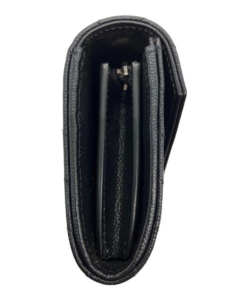 Saint Laurent Paris（サンローランパリ）Saint Laurent Paris (サンローランパリ) 長財布 ブラックの古着・服飾アイテム
