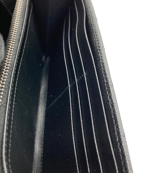 Saint Laurent Paris（サンローランパリ）Saint Laurent Paris (サンローランパリ) 長財布 ブラックの古着・服飾アイテム