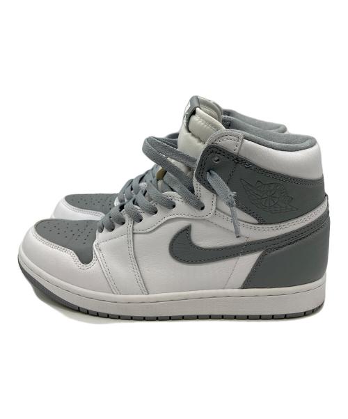 NIKE（ナイキ）NIKE (ナイキ) Nike Air Jordan（エアジョーダン） 1 High OG Stealth グレー×ホワイト サイズ:27の古着・服飾アイテム