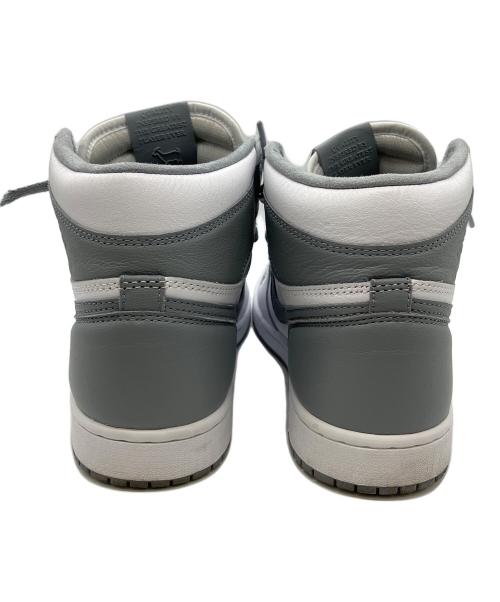 NIKE（ナイキ）NIKE (ナイキ) Nike Air Jordan（エアジョーダン） 1 High OG Stealth グレー×ホワイト サイズ:27の古着・服飾アイテム