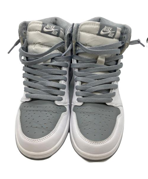 NIKE（ナイキ）NIKE (ナイキ) Nike Air Jordan（エアジョーダン） 1 High OG Stealth グレー×ホワイト サイズ:27の古着・服飾アイテム