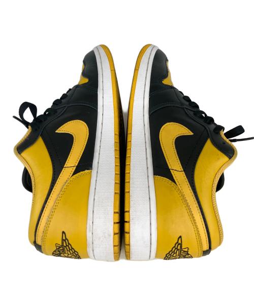 NIKE（ナイキ）NIKE (ナイキ) AIR JORDAN 1 LOW（エアジョーダンロー） ブラック×イエロー サイズ:US9.5の古着・服飾アイテム
