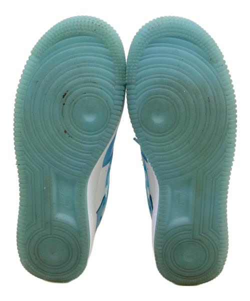 NIKE（ナイキ）NIKE (ナイキ) Air Force 1 Low（エアフォースワンロー） スカイブルー×ホワイト サイズ:24.5の古着・服飾アイテム