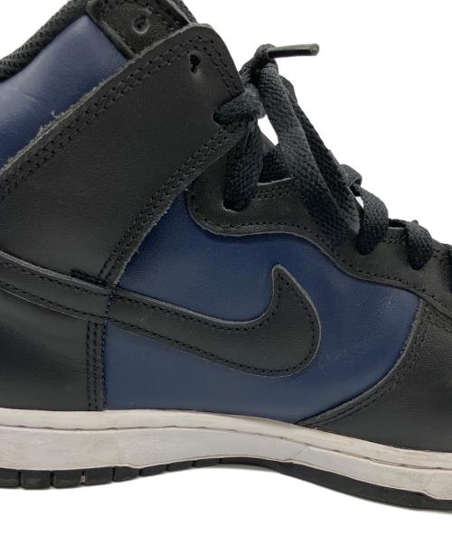 NIKE（ナイキ）NIKE (ナイキ) FRAGMENT  (フラグメント) Nike Dunk High（ﾀﾞﾝｸﾊｲ） ネイビー×ブラック サイズ:27.5の古着・服飾アイテム