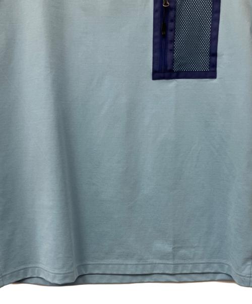 Columbia（コロンビア）Columbia (コロンビア) 半袖Tシャツ スカイブルー サイズ:Mの古着・服飾アイテム