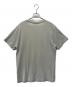MAISON KITSUNE (メゾンキツネ) ポケットTシャツ ライトグレー サイズ:S：4000円