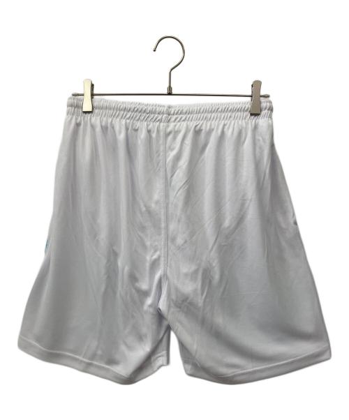 MACCHIA J（マッキアジェイ）MACCHIA J (マッキアジェイ) ハーフパンツ ホワイト×ブルー サイズ:M　の古着・服飾アイテム