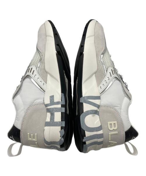 VOILE BLANCHE（ボイルブランシェ）VOILE BLANCHE (ボイルブランシェ) スニーカー ホワイト×シルバー サイズ:43の古着・服飾アイテム