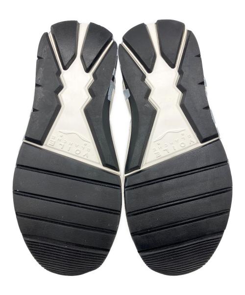 VOILE BLANCHE（ボイルブランシェ）VOILE BLANCHE (ボイルブランシェ) スニーカー ホワイト×シルバー サイズ:43の古着・服飾アイテム