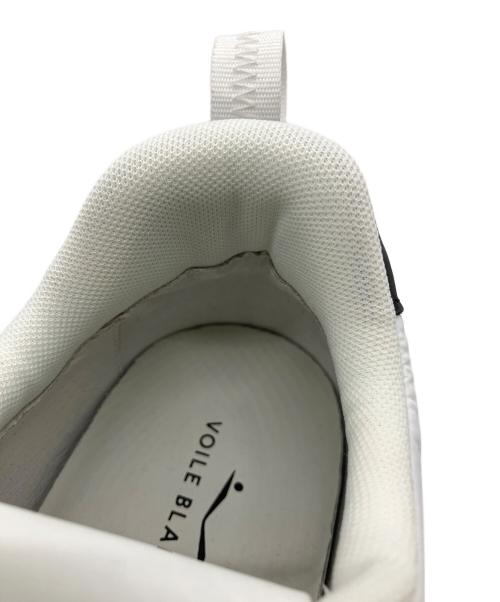 VOILE BLANCHE（ボイルブランシェ）VOILE BLANCHE (ボイルブランシェ) スニーカー ホワイト×シルバー サイズ:43の古着・服飾アイテム