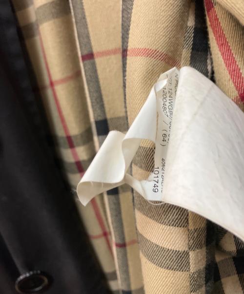 BURBERRY LONDON（バーバリーロンドン）BURBERRY LONDON (バーバリーロンドン) ライナー付コート ブラック サイズ:不明の古着・服飾アイテム