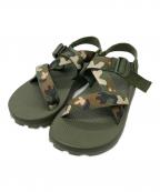 Chacoチャコ）の古着「ストラップサンダル」｜オリーブ