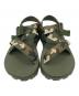 中古・古着 Chaco (チャコ) ストラップサンダル オリーブ サイズ:M9：7000円