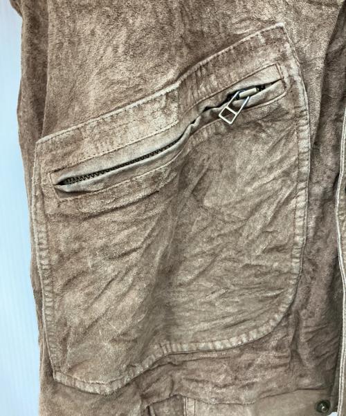 Eddie Bauer（エディーバウアー）Eddie Bauer (エディーバウアー) フライトジャケット ブラウン サイズ:Lの古着・服飾アイテム