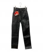 Schottショット）の古着「レザーパンツ」｜ブラック