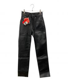 Schott（ショット）の古着「レザーパンツ」｜ブラック