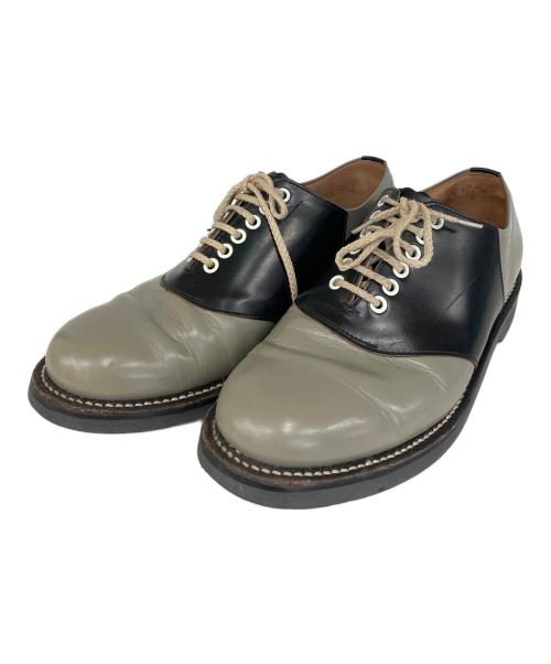 REGAL（リーガル）REGAL (リーガル) サドルシューズ グレー×ブラック サイズ:24　2/1の古着・服飾アイテム