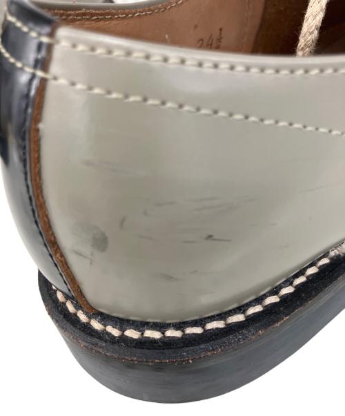 REGAL（リーガル）REGAL (リーガル) サドルシューズ グレー×ブラック サイズ:24　2/1の古着・服飾アイテム