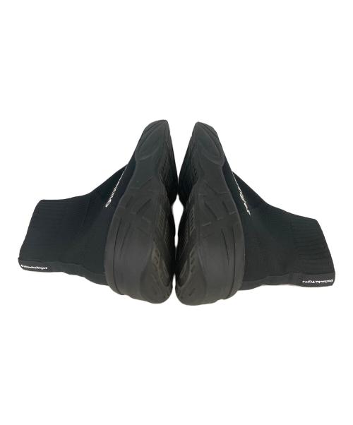 Onitsuka Tiger（オニツカタイガー）Onitsuka Tiger (オニツカタイガー) Pトレーナーニット ブラック サイズ:US10の古着・服飾アイテム