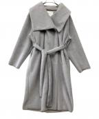 HER LIP TOハーリップトゥ）の古着「Grace Wrap Coat」｜ライトグレー