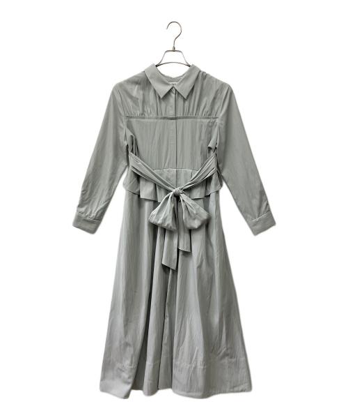 HER LIP TO（ハーリップトゥ）HER LIP TO (ハーリップトゥ) 長袖ワンピース ライトグリーン サイズ:S　の古着・服飾アイテム