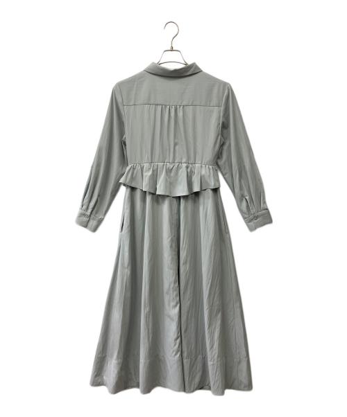 HER LIP TO（ハーリップトゥ）HER LIP TO (ハーリップトゥ) 長袖ワンピース ライトグリーン サイズ:S　の古着・服飾アイテム