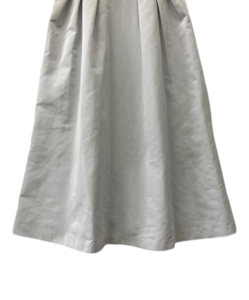 YUMI KATSURA CELFORD（ユミカツラセルフォード）YUMI KATSURA CELFORD (ユミカツラセルフォード) ノースリーブ・キャミソールワンピース ライトグレー サイズ:38の古着・服飾アイテム