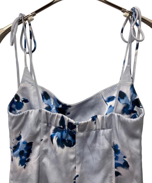 FRAY ID（フレイ アイディー）FRAY ID (フレイ アイディー) ノースリーブ・キャミソールワンピース ブルー サイズ:1の古着・服飾アイテム