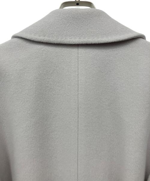 Snidel（スナイデル）Snidel (スナイデル) ウールヤクベーシックコート ライトグレー サイズ:1の古着・服飾アイテム