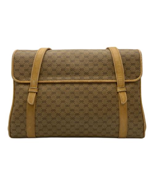 GUCCI（グッチ）GUCCI (グッチ) ハンドバッグ ブラウンの古着・服飾アイテム